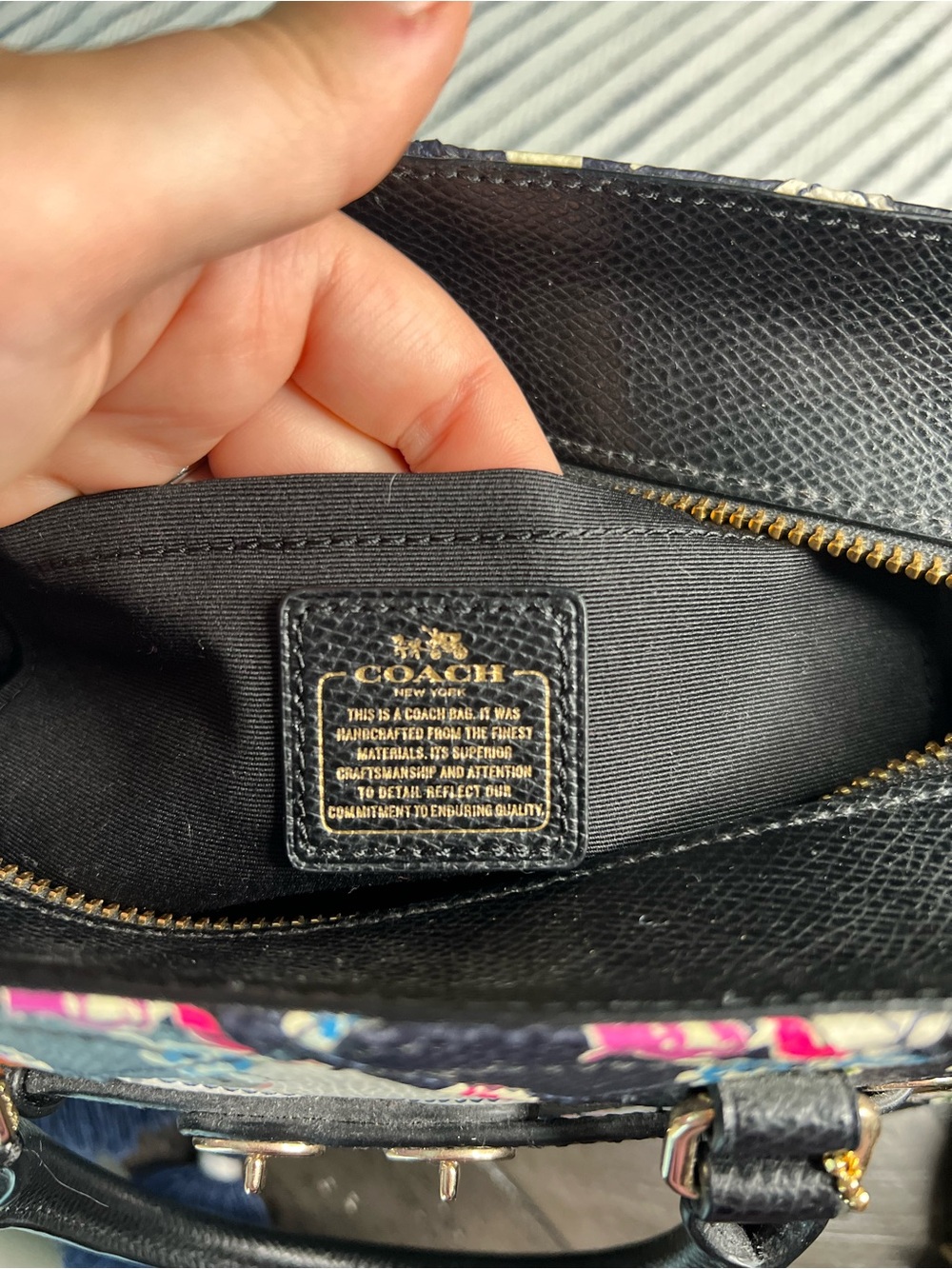 Coach Floral Patchwork Blake Caryall - Picture 7 of 10
